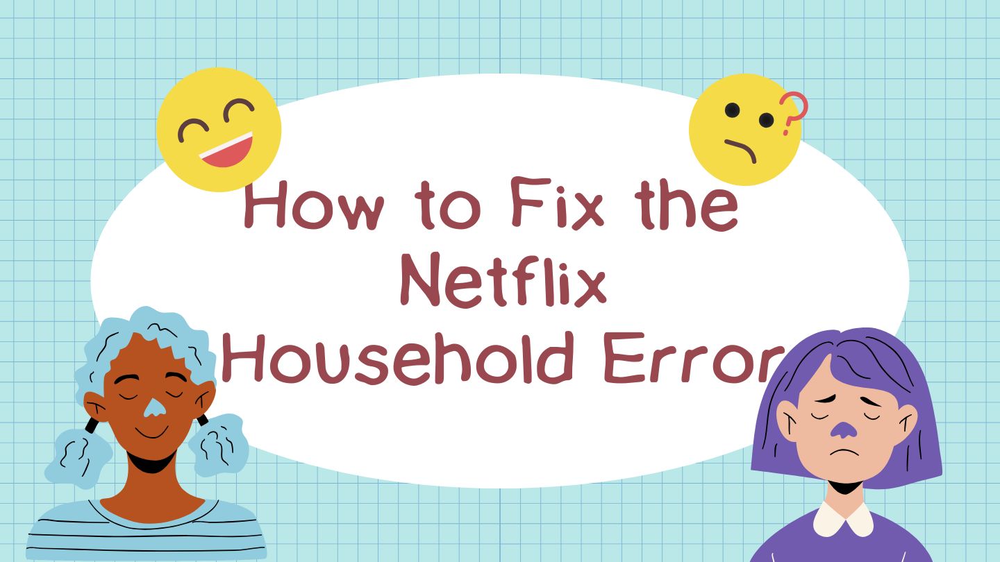 A sky blue background with the article title written in the middle, accompanied by an emoji smiley face and an emoji question mark.